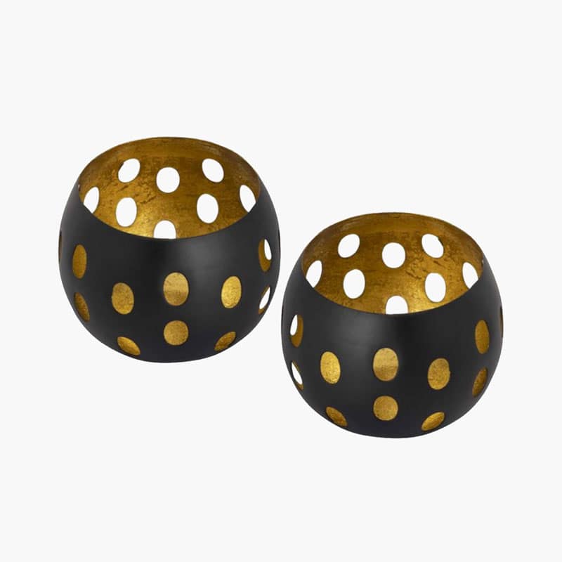 zwart-goud-kaarsen-houders-waxine-kaarsen-thee-licht-interieur-decoratie-klein-decoratief-loaff-stijlen